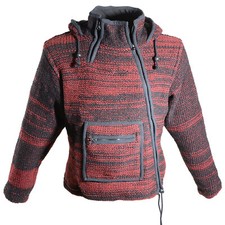 Damen Wolljacke Hippie Goa