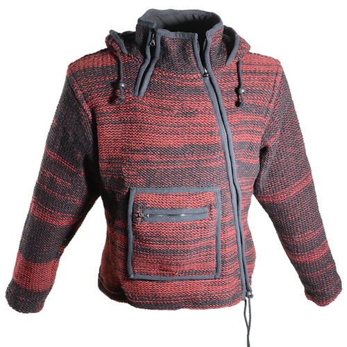 Damen wolljacke hippie goa - damen,