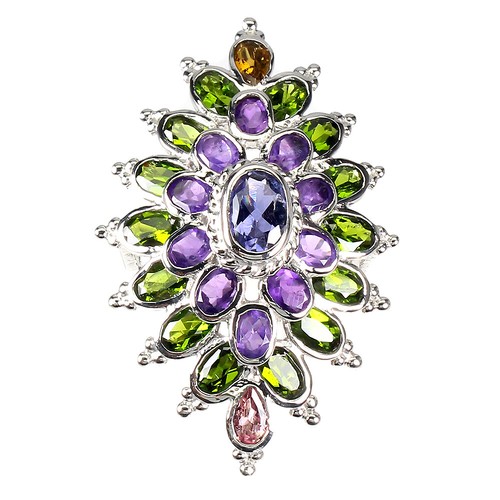 925 sterlingsilber ring - sterlingsilber, oval