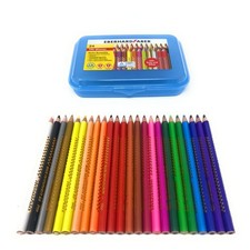Eberhard Faber TRI Winner Dicke Buntstifte 24er Set in Box inkl. Neon & Metallic