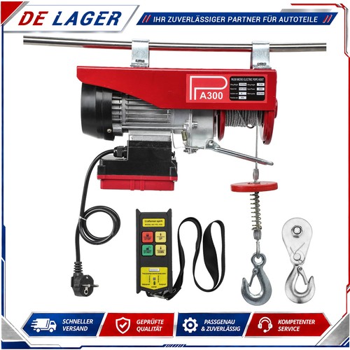 Elektrische seilwinde 230v - elektrische,