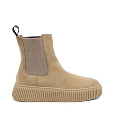 Frau Damen Beatles Wildleder