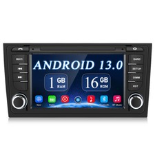 Für Audi A6 S6 RS6 C5 1997-2004 Autoradio GPS 2DIN CarPlay Android 13.0 RDS Navi