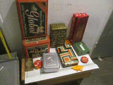 Konvolut Blechdose 10St Metall Büchse Werbung Dose Globol Pulmoll Glycerin Laure