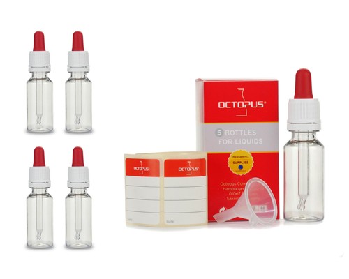 Pipettenflaschen 20ml pet - 5x,
