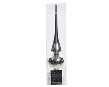 Christbaumspitze glas 26cm - christbaumspitze,