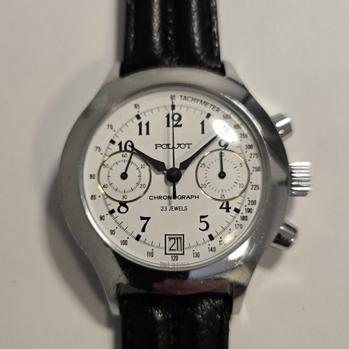 Poljot uhr p3133 - poljot, chronograph