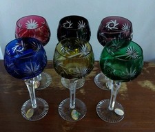 6 Farbige Dresden Crystal