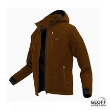 GEOFF ANDERSON Teddy Hoodie BRAUN XXXL NEU , Thermojacke Winter