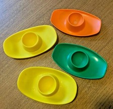 4 Eierbecher, Emsa ?, 60er /