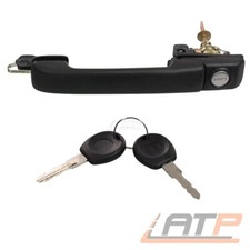 TÜRGRIFF TÜR GRIFF +SCHLOSS VORNE LINKS FÜR VW GOLF 3 1H 4 + CABRIO 1E VENTO