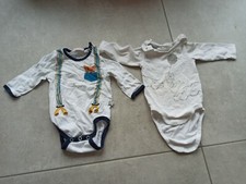 Set 2x Body langarm weiß