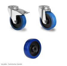 Blue wheels schwerlastrollen - blue,