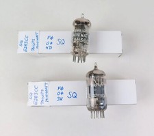2x Philips Miniwatt Super Quality E283CC Röhre / Tube made by Siemens #AA