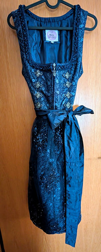 Marjo dirndl 40 - dirndl, blau
