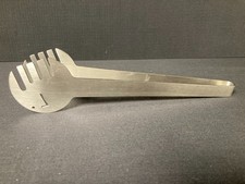 Designer - Pasta / Spaghetti -Zange - Edelstahl gebürstet