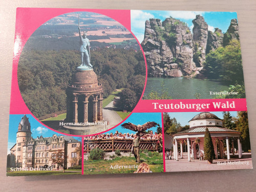 Postkarte teutoburger wald - postkarte,