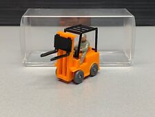  Gabelstapler mit Figur Hub Mast Stapler Wagen orange schwarz Wiking H0 1:87