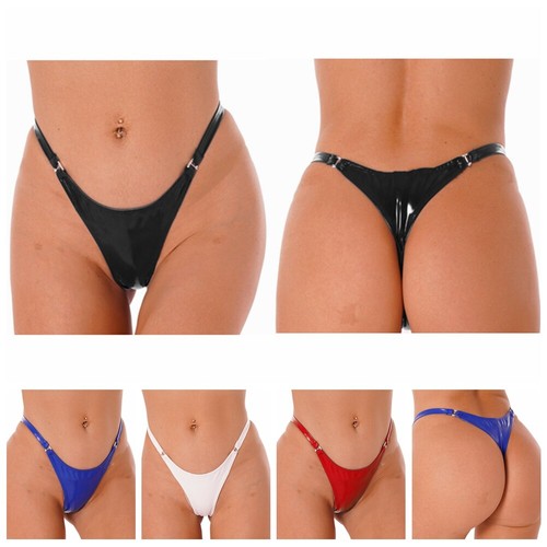 Damen wetlook slip - de,