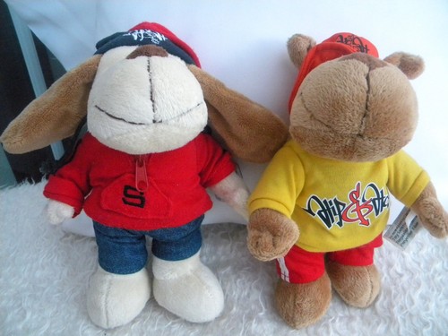 Stofftiere kuscheltiere - kuscheltiere, 2x