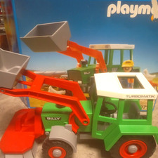 Playmobil 3718 Traktor Billy mit Ovp,  3501 /3502 Anhänger, Düngefass + Zubehör 