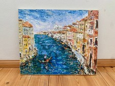 Venice Italy Cityscape Impasto