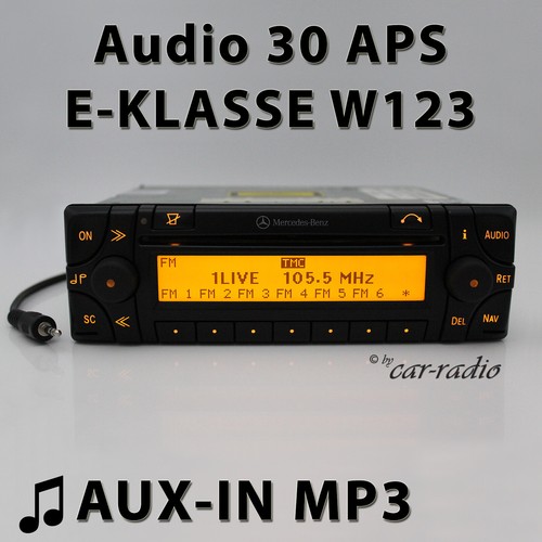 Mercedes w123 radio - radio, audio