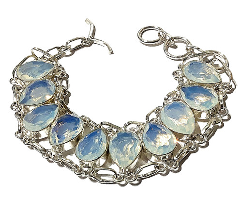 Milchopal edelstein armband - milchopal,