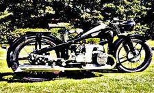 A4 Foto Motorrad Zundapp K500