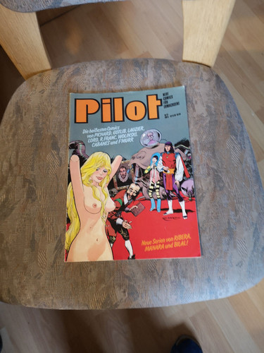 Comics pilot für erwachsene - pilot,