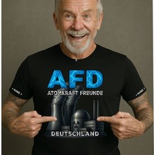 Atomkraft Freunde Deutschland AFD Nuklear Kernkraftwerk Kernenergie Motive Logo