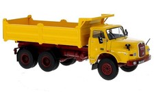 MAN Hauber DHAK 26.280 6x6 Dumper - yellow - IXO 1:43
