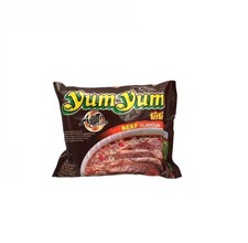 Yum Yum RIND Instant Nudelsuppe - 30 x 60g - Halal Instant Nudel - Fertigsuppe