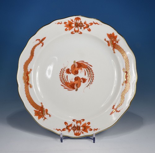 Meissen reicher drache - "reicher, rot
