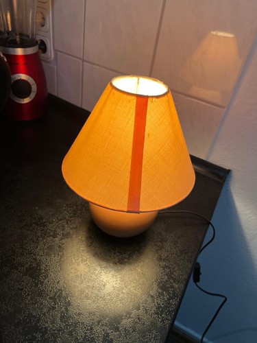 Zwei vintage nachttischlampen - zwei,