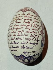 Handbemaltes Osterei 1997
