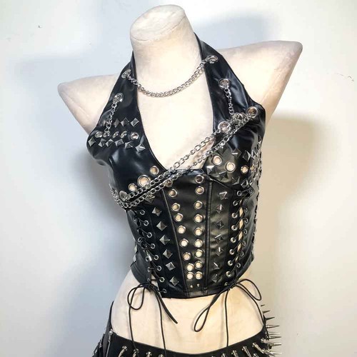 Goth tops gothic tank grunge - gothic,