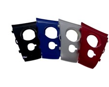 Verkleidung Sozius / Tank silber BAOTIAN BT49QT-9 BENZHOU YY50QT City Star 50QT