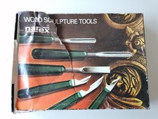 Alte Schnitzgarnitur - 6teilig - Narex - Wood Sculpture Tools
