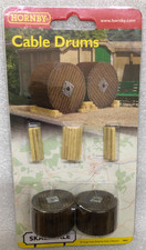 HORNBY SKALEDALE R8601 OO/1:76 SET 2 KABELTROMMELN