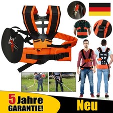 Doppelschultergurt für Motorsense Rasentrimmer Freischneider Tragegurt.verstellb