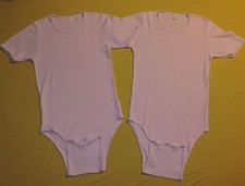 2 x Windelbody für Erwachsene Gr. 164 - Kurzarm Rosa