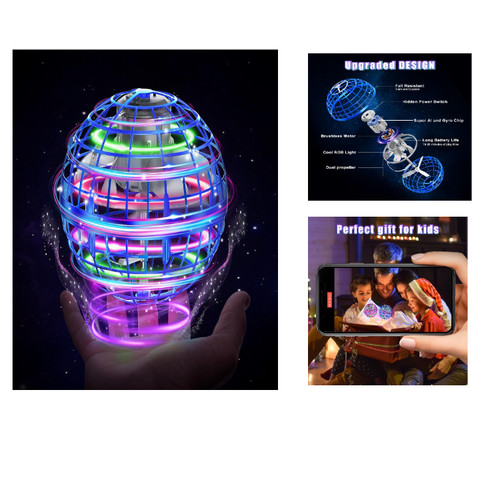 Fliegender ball mit - fliegender,