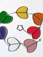 Fensterdeko. Tiffany-Buntglas