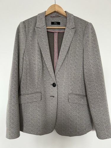 Oliver blazer black - black, label