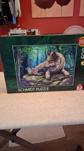 Schmidt puzzle 500 teile wolf - puzzle,