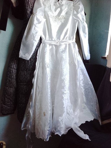 Kommunionkleid 134 gebraucht - kommunionkleid,