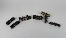 Konvolut Kabel Koaxial Adapter auf Montageplatte - Amateurfunk - Messtechnik