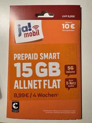 Mobil sim prepaid smart - sim,
