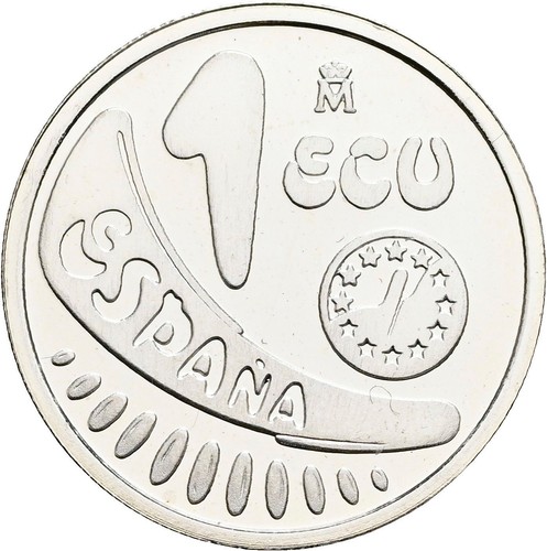 Spanien ecu 1989 europa - 1,